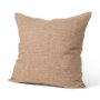 70330-CFNA -Jacklyn Brown Linen Square Pillow Cover w/Non-Allergen Filler
