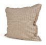 71429-CFNA -Thatch 20x20 Square Sand Pillow Cover w/Non-Allergen Filler