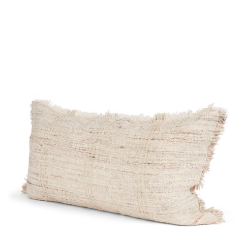 71443-CFD -Fraye 14x26 Oatmeal Multi-Tone Blend Pillow Cover w/Down Filler