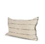 71449-CFNA -Lyle 13x21 Square Oatmeal w/ Black Stripes Pillow Cover w/Non-Allergen Filler