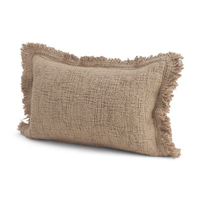 71549-CFD -Kambal 13x21 Sand Cotton Pillow Cover w/Down Filler