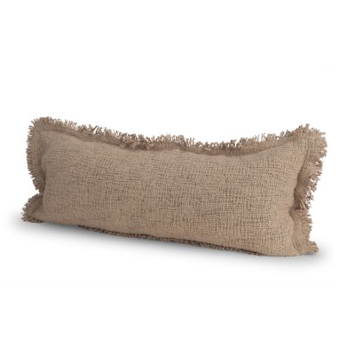 71550-CFD -Kambal 14x36 Sand Cotton Pillow Cover w/Down Filler