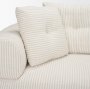 718222-G - Warner Stripe 3 Piece Sofa Set w/S Corner Piece w/Back Cushions