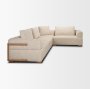 718232-I - Warner Frame 3 Piece Sofa Set w/S Corner Piece w/Back Cushions