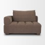 718202-D - Warner Channel 3 Piece Sofa Set w/Corner Piece w/Back Cushions