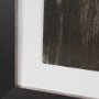 16322 - Fault Geometry I by Mercana Studio Hand-Embellished Textured Framed Artwork Matted under Glass