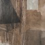 16322 - Fault Geometry I by Mercana Studio Hand-Embellished Textured Framed Artwork Matted under Glass