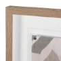 16344 - Fabric Fantasia - Maumbo by Maja Gunnarsdottir Textured Framed Artwork Matted under Glass