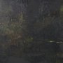 16352 - A River Landscape with Storks by Charles-Francois Daubigny Textured Framed Artwork Matted