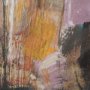 16270 - Abstract Autumn 2 by Mercana Studio Hand-Embellished Textured Framed Artwork Matted under Glass