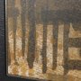 102859-FL - Bronze Geometry I by Mercana Studio Hand-Embellished Textured Framed Canvas Artwork