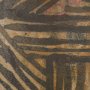 102859-FL - Bronze Geometry I by Mercana Studio Hand-Embellished Textured Framed Canvas Artwork