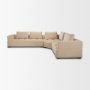718212-E - Warner Quilt 3 Piece Sofa Set w/Corner Piece w/Back Cushions
