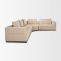 718212-E - Warner Quilt 3 Piece Sofa Set w/Corner Piece w/Back Cushions