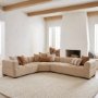 718211-D - Warner Quilt 3 Piece Sofa Set w/Corner Piece
