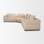 718212-D - Warner Quilt 3 Piece Sofa Set w/Corner Piece w/Back Cushions