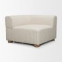 718221-G - Warner Stripe 3 Piece Sofa Set w/S Corner Piece
