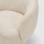 71502 - Hudson Oatmeal Fabric Upholstered Chair