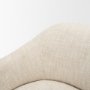 71502 - Hudson Oatmeal Fabric Upholstered Chair