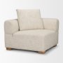 718232-I - Warner Frame 3 Piece Sofa Set w/S Corner Piece w/Back Cushions