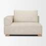 718232-D - Warner Frame 3 Piece Sofa Set w/Corner Piece w/Back Cushions