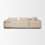 718232-H - Warner Frame 3 Piece Sofa Set w/S Corner Piece w/Back Cushions