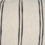 71439-CFD - Liv 13x21 Cream w/ Black Stripes Pillow Cover w/Down Filler