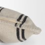 71439-CFD - Liv 13x21 Cream w/ Black Stripes Pillow Cover w/Down Filler