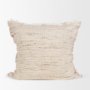 71442-CFD - Fraye 22x22 Square Oatmeal Multi-Tone Blend Pillow Cover w/Down Filler