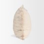 71442-CFD - Fraye 22x22 Square Oatmeal Multi-Tone Blend Pillow Cover w/Down Filler