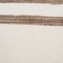 71460-CFD - Maryn 13x21 Lumbar Cream w/ Brown Stripes Decorative Pillow Cover