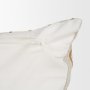71462-CFD - Merrick 14x26 Lumbar Natural Beige w/ Orange Stripes Decorative Pillow
