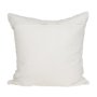 71463-CFD - Levon 22x22 Plush Cream w/ Orange Dashed Stripes Decorative Pillow Cover