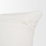 71464-CFD - Levon 13x21 Lumbar Plush Cream w/ Orange Dashed Stripes Decorative Pillow Cover