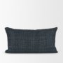 71469-CFD - Lowen 14x26 Lumbar Navy Woven Pillow Cover w/Down Filler
