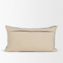 71469-CFD - Lowen 14x26 Lumbar Navy Woven Pillow Cover w/Down Filler