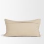 71471-CFD - Lowen 14x26 Lumbar Gold Woven Pillow Cover w/Down Filler