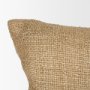 71471-CFD - Lowen 14x26 Lumbar Gold Woven Pillow Cover w/Down Filler
