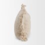 71541-CFD - Kambal 13x21 Light Beige Cotton Pillow Cover w/Down Filler