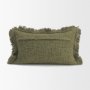 71545-CFD - Kambal 13x21 Evergreen Cotton Pillow Cover w/Down Filler