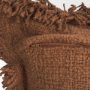 71551-CFD - Kambal 20x20 Mahogany Cotton Pillow Cover w/Down Filler
