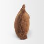 71553-CFD - Kambal 13x21 Mahogany Cotton Pillow Cover w/Down Filler