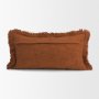 71556-CFD - Kambal 14x26 Copper Rust Cotton Pillow Cover w/Down Filler
