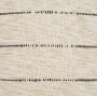 71447-CFNA - Lyle 20x20 Square Oatmeal w/ Black Stripes Pillow Cover w/Non-Allergen Filler