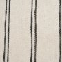 71437-CFNA - Liv 22x22 Cream w/ Black Stripes Pillow Cover w/Non-Allergen Filler
