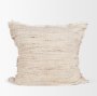 71442-CFNA - Fraye 22x22 Square Oatmeal Multi-Tone Blend Pillow Cover w/Non-Allergen Filler