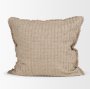 71429-CFNA - Thatch 20x20 Square Sand Pillow Cover w/Non-Allergen Filler