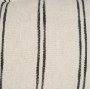 71439-CFNA - Liv 13x21 Cream w/ Black Stripes Pillow Cover w/Non-Allergen Filler