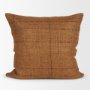 71466-CFNA - Lowen 22x22 Square Copper Rust Woven Pillow Cover w/Non-Allergen Filler