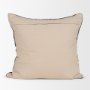 71468-CFNA - Lowen 22x22 Square Navy Woven Pillow Cover w/Non-Allergen Filler